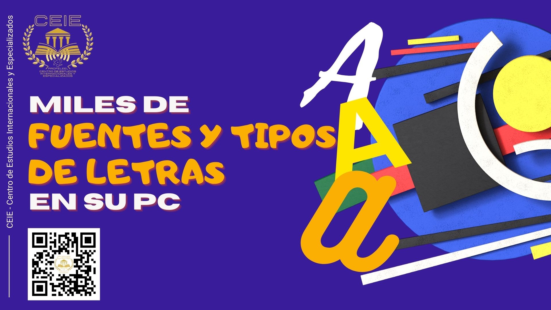 Miles de Fuentes y Tipos de Letras en su PC
